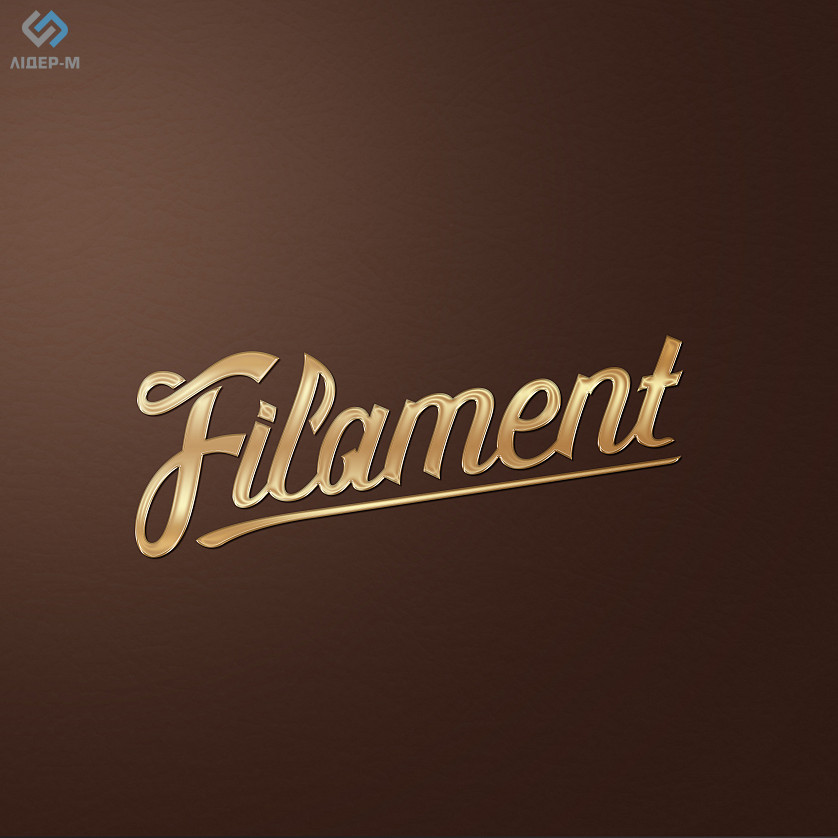 Логотип для You Tube канала ''Filament'' в классическом стиле зображення 1