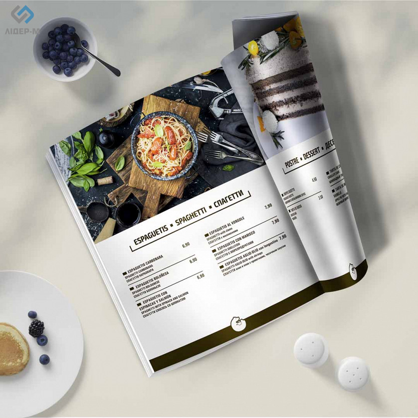 Разработка фирменного меню для ресторана"Cremoso» зображення 4