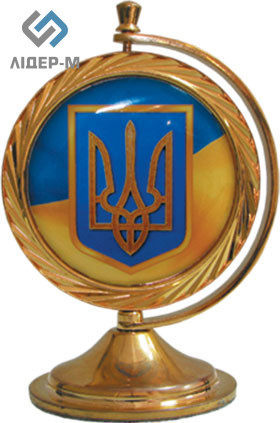 Медаль стандартної форми «галактика» «Малий герб України» зображення 1