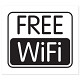 Наліпка інформаційна Wi-FI, Free Wi-FI zone зображення 2